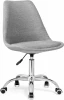 15789 Компьютерное кресло Woodville Kolin gray / chrome (Ткань) арт.15789