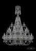 1406/20+10+5/400/XL-157/3d/Ni Люстра подвесная 1406 1406/20+10+5/400/XL-157/3d/Ni