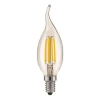 BL130 Лампочка светодиодная E14 7 Вт свеча на ветру прозрачная Elektrostandard BL130