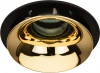KL103 BK/GD Встраиваемый точечный светильник ЭРА KL103 BK/GD (12V, круглые)