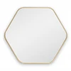 SM155GL Hexagon M Gold Зеркало в тонкой раме Smal Art-Zerkalo SM155GL 13778