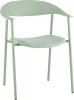 УТ000039778 Стул Eila с подушкой пластик зеленый Stool Group арт.УТ000039778