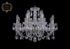 11.21.8+4.200.Br.Sp Подвесная люстра Art Classic 11.21 11.21.8+4.200.Br.Sp (220V, хрусталь, на цепи, подсвечник, свеча)