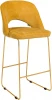 4101208h_ЖёлтЗолот_БАР Стул бар Lars Жёлт/ЛинкЗолот R-Home арт.4101208h_ЖёлтЗолот_БАР