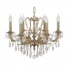 Aosta E 1.1.6.600 G Подвесная люстра Dio D'Arte Aosta E 1.1.6.600 G (220V, на цепи, подсвечник, свеча)