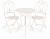 14073 Комплект (стол + 2 стула) Secret de Maison Monique (mod. PL08-6241.6242) Античный белый (Antique White) (металл)