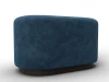 132518 Пуф 007 (ДСП,Фанера/Пластик/Велюр/Синий) Лига Диванов 132518