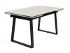 00-00083506 Стол DikLine DZ160 хромикс белый/черный (2 уп.) 00-00083506