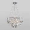 10115/5 хром Подвесная люстра Eurosvet Kira 10115/5 хром/прозрачный хрусталь Strotskis