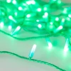 031197 Светодиодная гирлянда ARD-STRING-CLASSIC-10000-GREEN-100LED-MILK-FLASH Green (230V, 7W) (IP65)