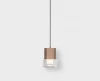 IT014-0203 rose gold Подвесной светильник Italline IT014-0203 rose gold (LED, 220V, на проводе, круглые)