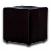 13165 Пуф Dreambag Валенсия Черный ЭкоКожа 13165