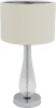 10206/T Clear Настольная лампа Escada Ersa 10206/T Clear 1x40Вт E27, стекло/ткань, прозрачный (220V, круглые)