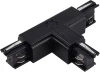 ST030.409.16L2 Т-образный токоподвод левый 2 для трехфазного шинопровода ST Luce ST030.409.16L2 Черный
