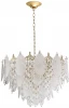 5049/19 Подвесная люстра Odeon Light Tears 5049/19 золото/прозрачный/металл/хрусталь/стекло E14 19*40W