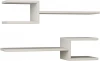 LEV00894 Полка прямая FORK SHELF SET LEVE (ЛДСП/Белый) арт.LEV00894