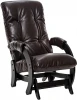 2500000177477 Кресло-качалка Модель 68 (Футура) Венге текстура, к/з Varana DK-BROWN 2500000177477 Leset