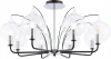 321007/8 BK.CR Потолочная люстра на штанге Arte Milano Napoli-321007 321007/8 BK.CR (220V)