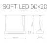 9544 Подвесной светильник Nowodvorski Soft Led 9544