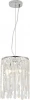 2127/1S Подвесной светильник Escada Chamarel 2127/1S 1x60Вт E14, металл/хрусталь, хром (220V, на тросе, круглые)