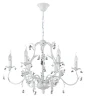 CRISTINA SP6 WHITE Подвесная люстра Crystal Lux CRISTINA SP6 WHITE