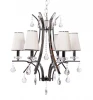 LDP 66247-6 WT Подвесная люстра Lumina Deco Glamour LDP 66247-6 WT