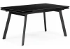 622886 Кухонный стол Notta Норман 120(180)х80 shakespeare black / черный