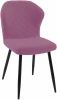 00-00049432 Стул 239 микровелюр V22 фуксия, ножки черные Dikline 00-00049432