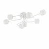 MALLOW PL7 Потолочная люстра 7 плафонов белая Ideal Lux MALLOW PL7