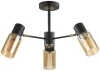 5644/3C Потолочная люстра на штанге Lumion Ronnie 5644/3C черный, бронза E14 3*40W 220V