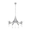 385/8-LEDSilver Подвесная люстра IDLamp Uccelli 385/8-LEDSilver
