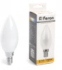 38255 Лампа светодиодная Feron 38255 LB-717 Свеча E14 15W 2700K