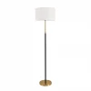 8358/1F Торшер Lumion Irisa 8358/1F медь/черный/белый, металл/текстиль E27 60W 220V