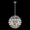WE109.23.103 Подвесная люстра Wertmark Brunella WE109.23.103 (220V, хрусталь, на цепи, шар)