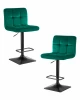 LM-5018-N_B-M_V-MJ9-88 Набор 2 шт стул барный DOBRIN DOMINIC (зеленый велюр (MJ9-88))