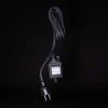 EA05-100L Трансформатор 4,8W для Силиконовых Нитей 24В, до 100 LED, Провод Черный Каучук, IP65