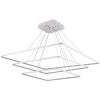S111024/3SQ 160W White In Люстра подвесная светодиодная Donolux, 3 плафона, 160W, белый