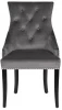 236-2K-СЕРЫЙ-Riv96 Обеденный стул Garda Decor 236-2K-СЕРЫЙ-Riv96 (Черный/Темно-серый)
