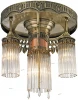 664-04-52 antique brass Потолочная люстра N-Light 664 664-04-52 antique brass