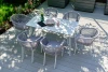 WHITE-150-80-SHT-TU10 white "Руссо" обеденный стол из HPL 150х80см, цвет молочный 4SIS арт.УТ-00003675