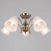 IL0910-5CSQ-26 AB ELITE Потолочная люстра на штанге ILLUMICO IL0910-5CSQ-26 AB ELITE