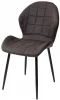 UDC5172COW#104 Обеденный стул M-City FLOWER COWBOY-#104 темно-серый, ткань микрофибра