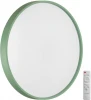 7743/DL Настенно-потолочный светильник светодиодный Sonex Mavic 7743/DL COLOR SN пластик/белый/зеленый LED 48Вт 3000-6000К D380 IP43 пульт ДУ (220V, круглые)