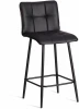 24915 Полубарный стул Bari/Бари Tetchair (Металл,Экокожа/Черный) арт.24915