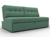 134916 Диван прямой Лига-107 (160) (ЛДСП,Брус,Фанера,Рогожка/Зеленый) Лига Диванов 134916