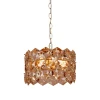 V5286-8/6 Подвесная люстра Vitaluce V5286-8/6 (220V, хрусталь, на цепи, круглые)
