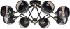 MD.51851-8-S-BK+AB Потолочная люстра Imex MD.51851-8-S-BK+AB