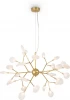 FR5049PL-27G Подвесная люстра Florencia FR5049PL-27G Freya (220V, на тросе, лепестки, ветки)
