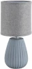 8161/1T Настольная лампа Lumion Asela 8161/1T серый, керамика/текстиль E14 1*40W 220V (выключатель, круглые)