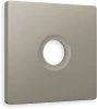 AP3730 Лицевая панель Ambrella Volt ALFA (Серо-бежевый матовый) для TV розетки QUANT AP3730